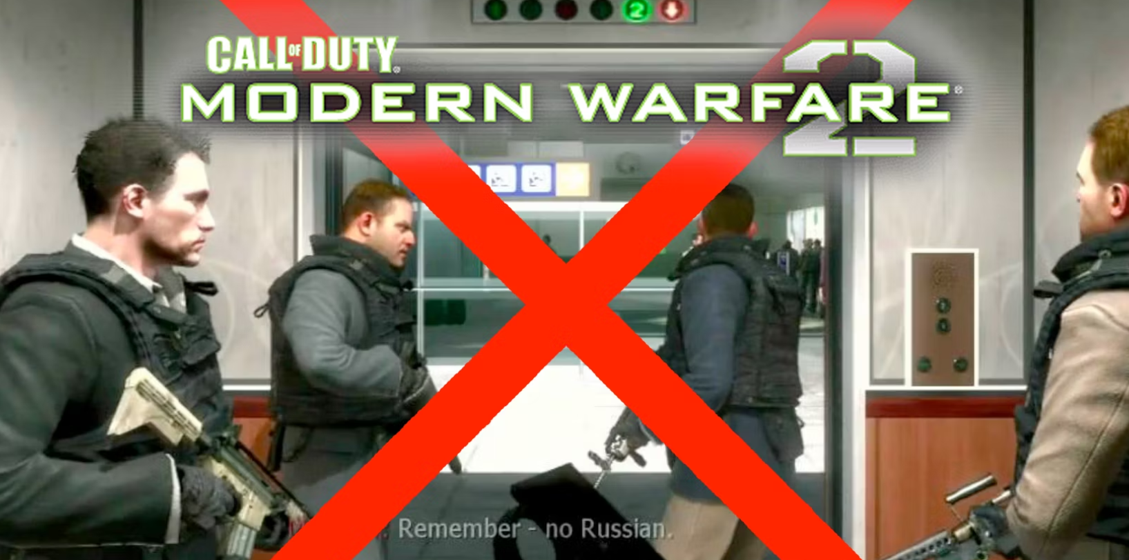 No Russian - Call of Duty Modern Warfare 2 Level 1